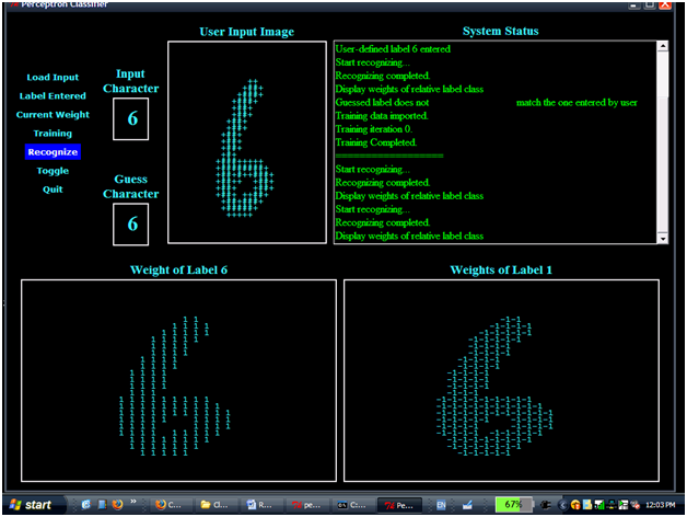 Perceptron Interface